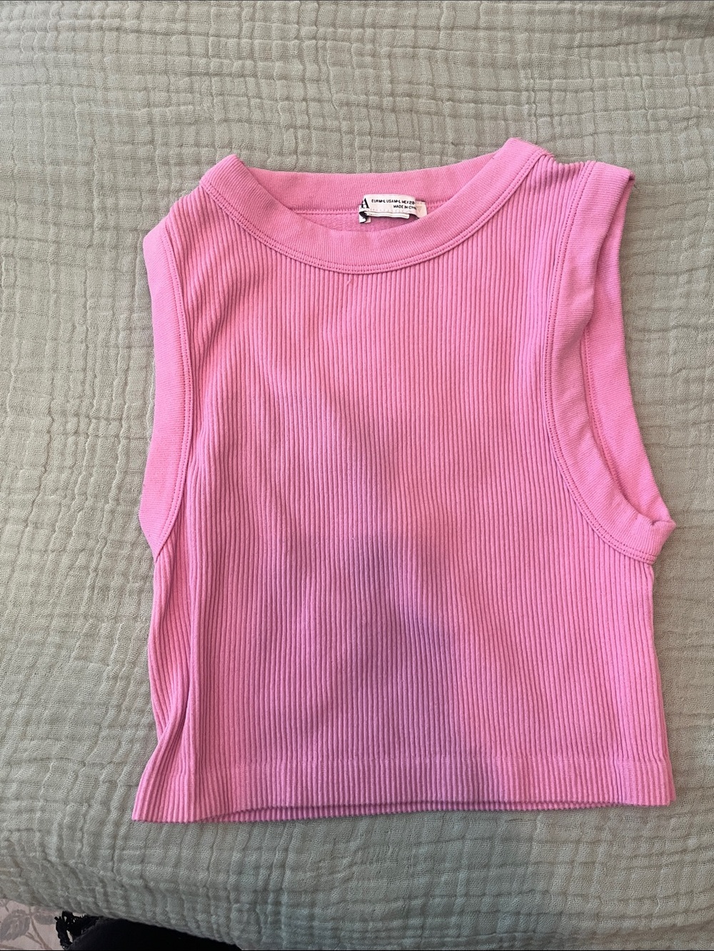 Zara Pink stretchy tank